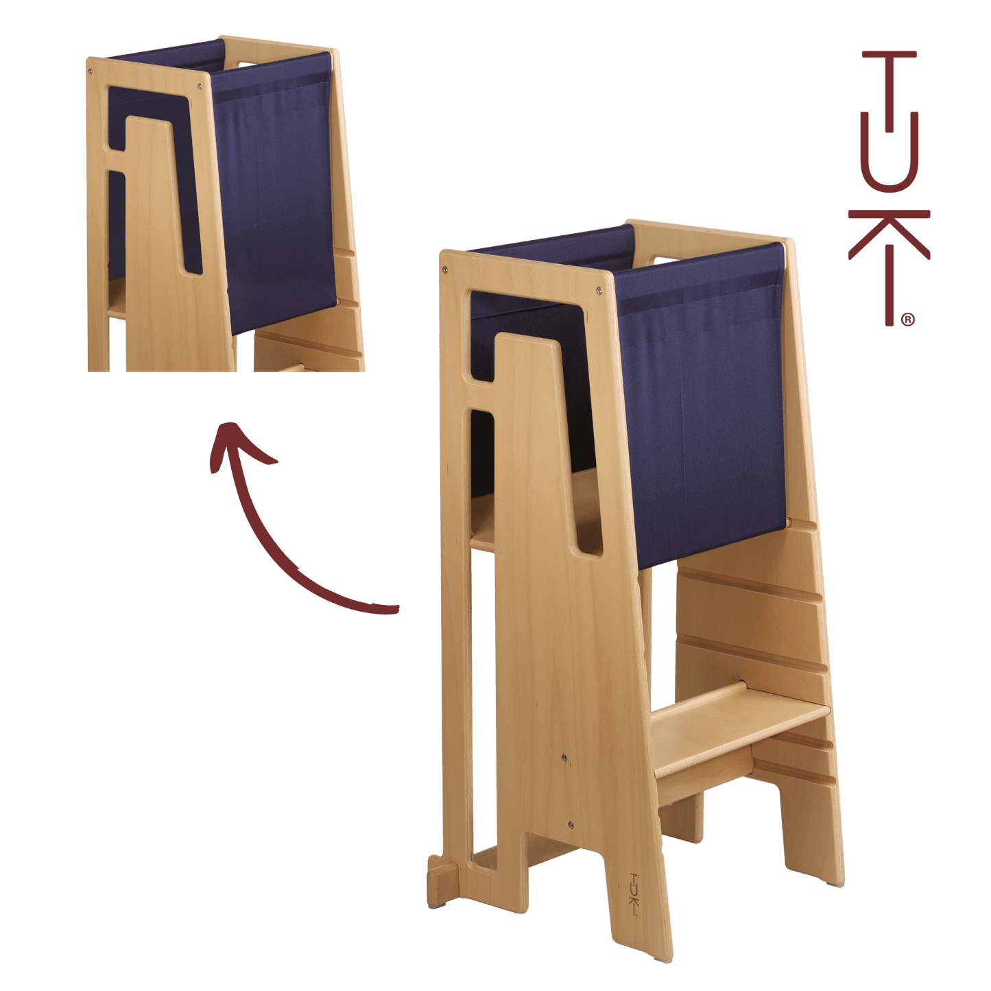 Tuki® Explorer Towel – Navy 