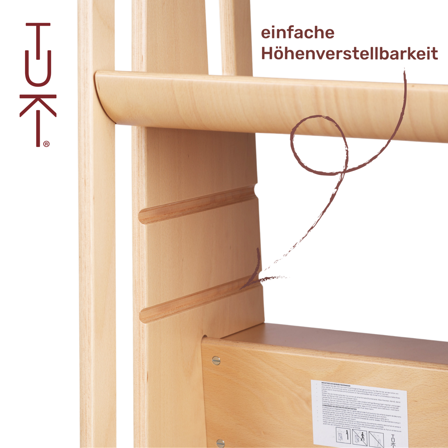 Tuki® Learning Tower Greywash 