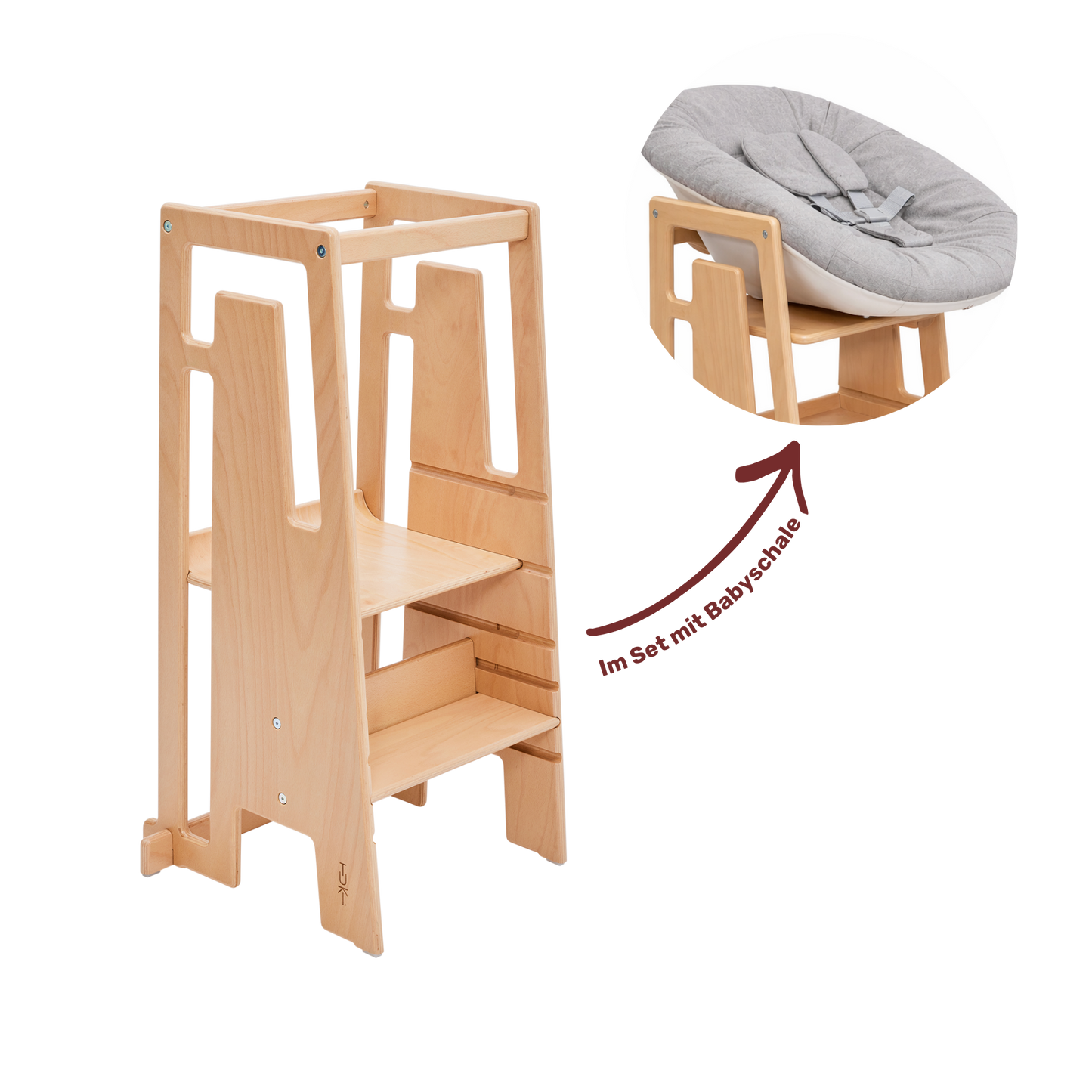 Tuki® Baby Set (Learning Tower + Baby Carrier)