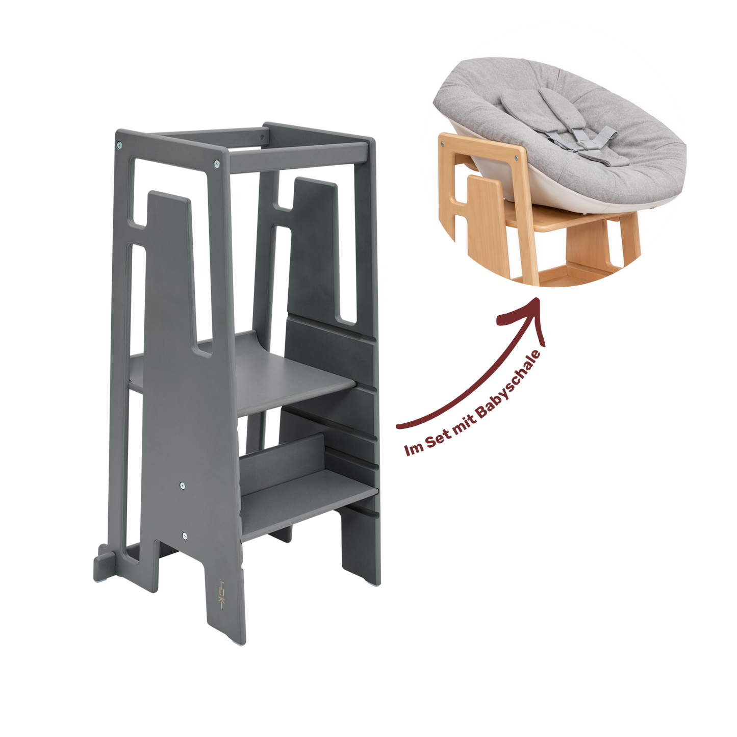 Tuki® Baby Set (Learning Tower + Baby Carrier)