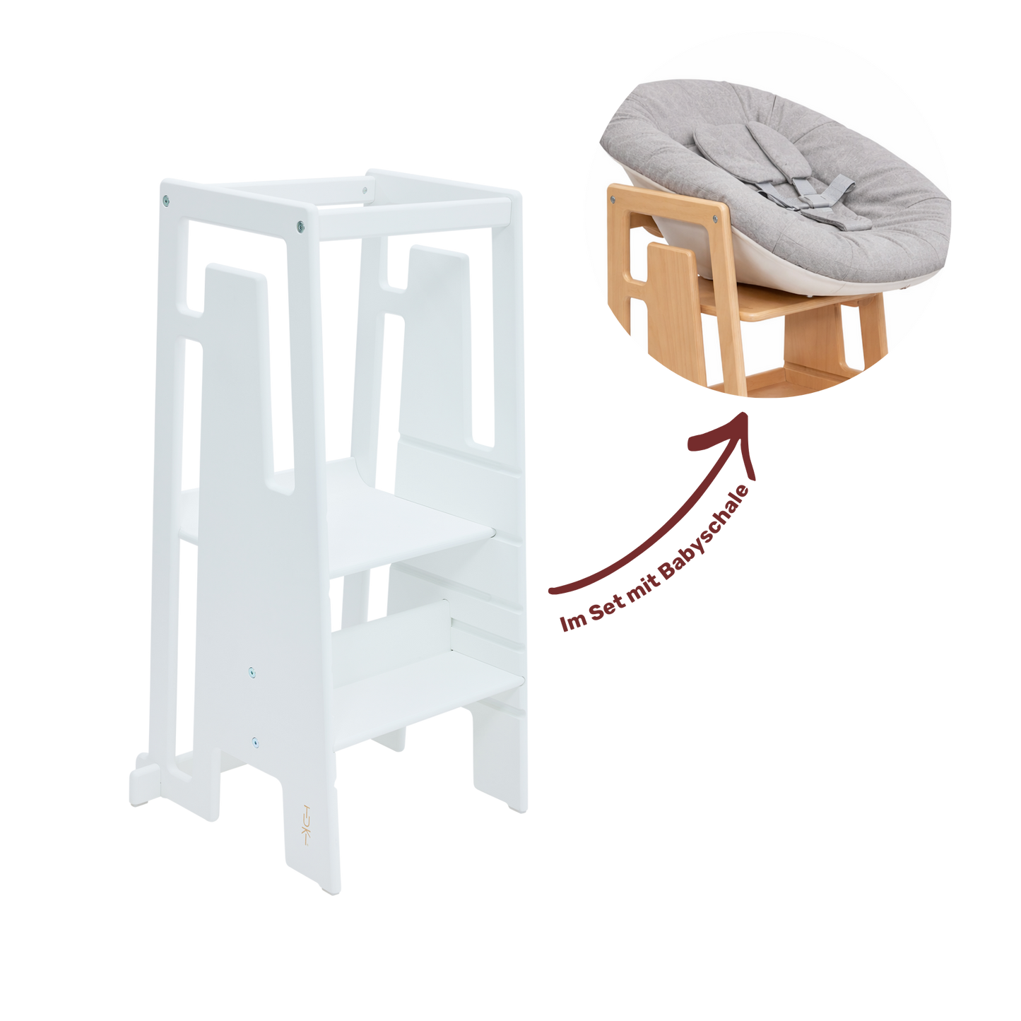 Tuki® Baby Set (Learning Tower + Baby Carrier)