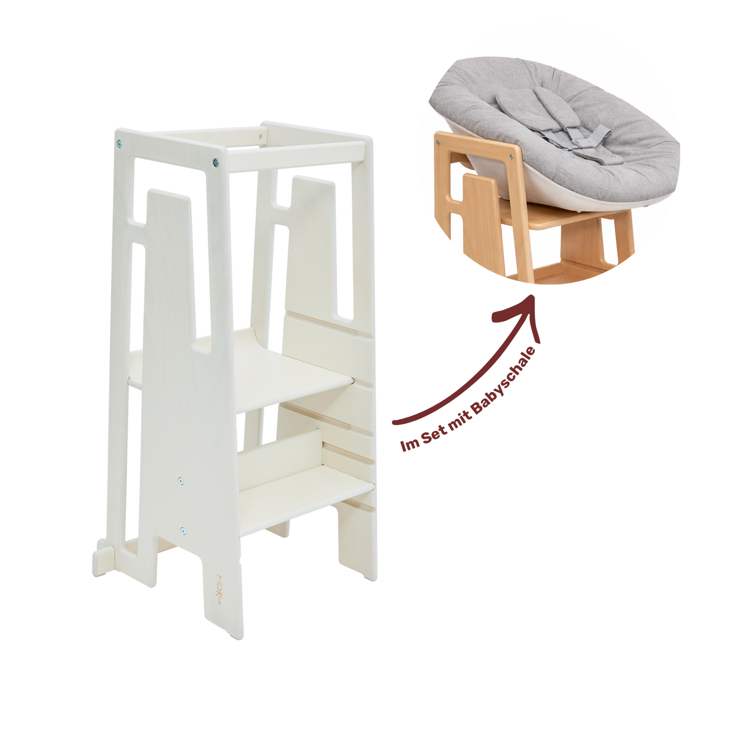 Tuki® Baby Set (Learning Tower + Baby Carrier)