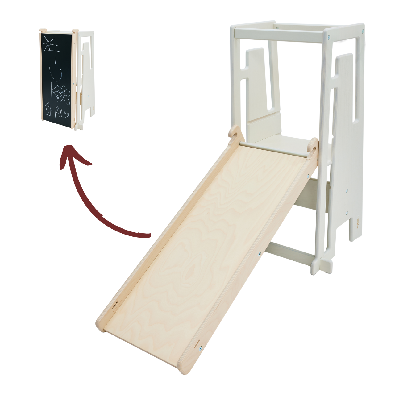 Tuki® slide with painting board