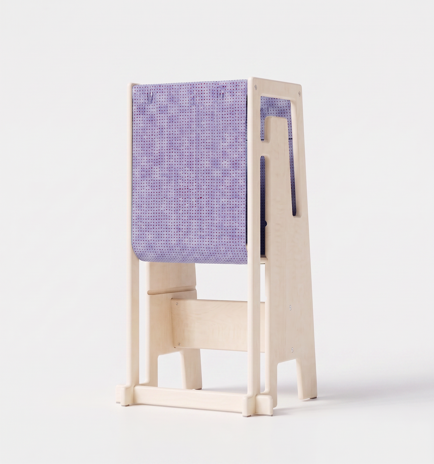 Tuki Lernturm Kaschkasch Edition mit Designer-Startertuch, Whitewash