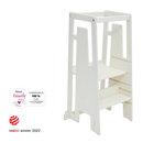 Tuki Lernturm Whitewash, Red Dot Design Award und 100 Prozent Hebammen-Empfehlung
